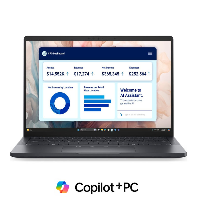 Dell Pro 13 Premium 13.3-inch Core Ultra 7 266V 16GB RAM 512GB SSD Win 11 Pro AI Laptop