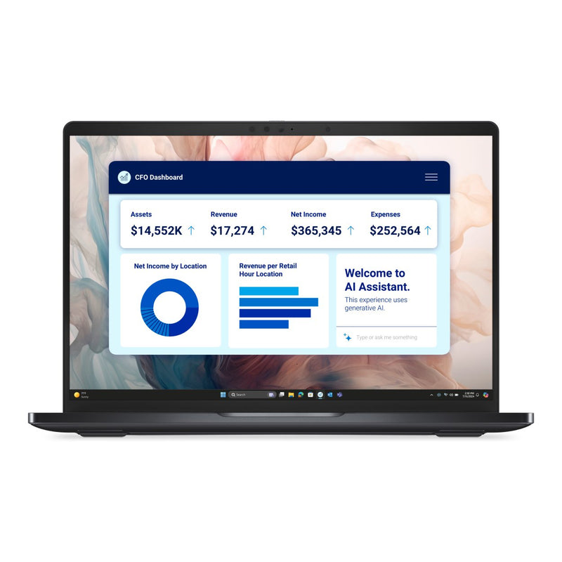 Dell Pro 13 Premium 13.3-inch Core Ultra 7 266V 16GB RAM 512GB SSD Win 11 Pro AI Laptop