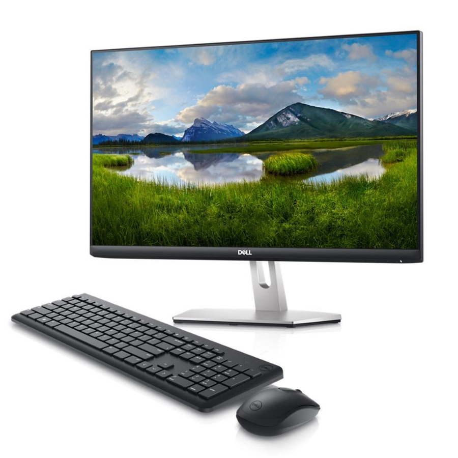Dell S2421HN 23.8-inch FHD Monitor with Dell KM3322W Wireless